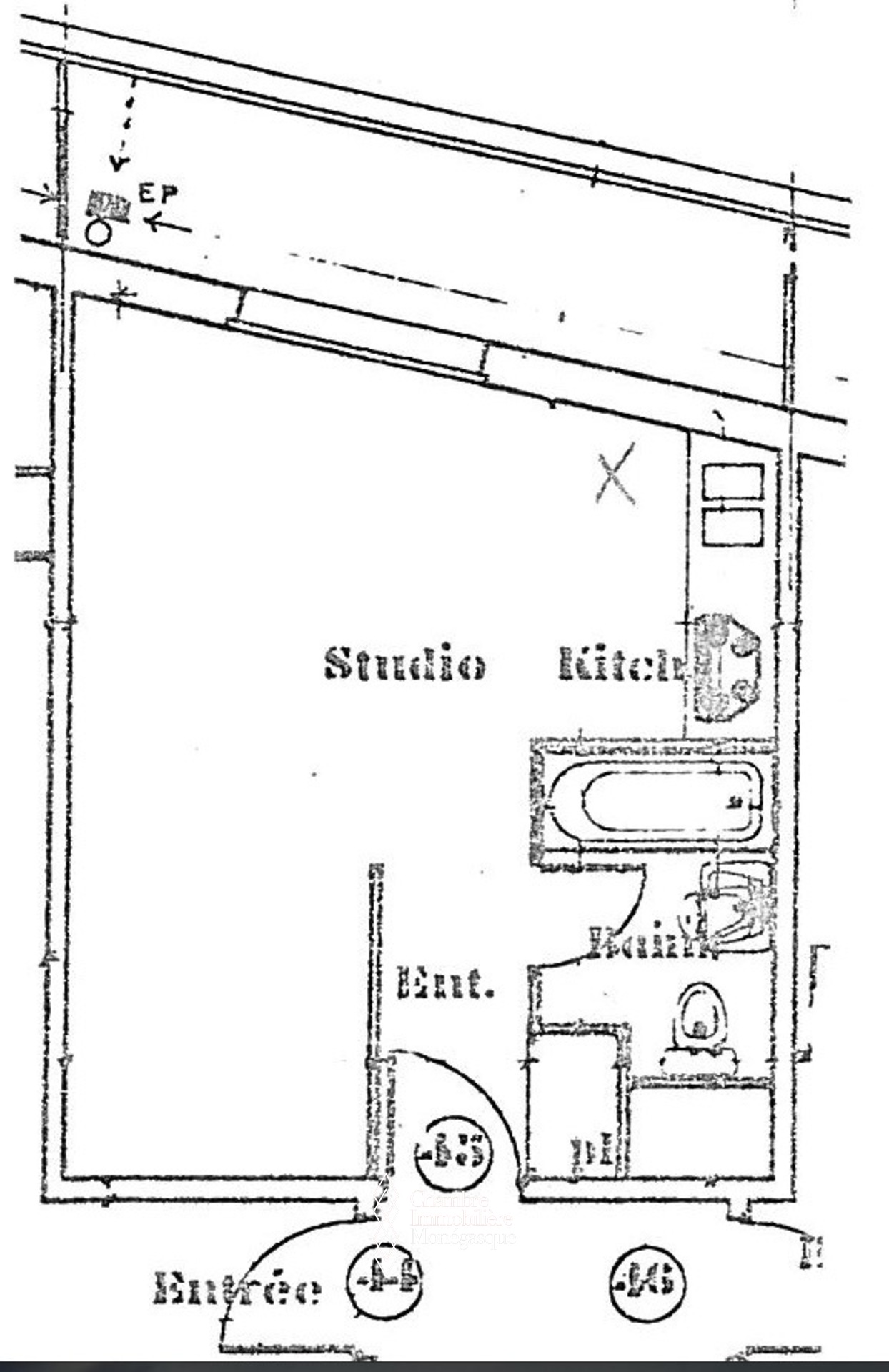 A vendre ; EXCLUSIVITE STUDIO BEL HORIZON ; Monaco