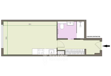Studio rénové proche centre