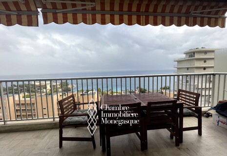 Two rooms apartment facing the sea - Chateau d'Azur - Overlooking Larvotto beaches