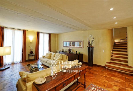 MONACO - VILLE, 4 ROOM TRIPLEX WITH TERRACE