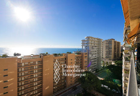 CHATEAU D'AZUR - Bilocale contemporaneo con vista mare