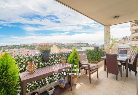 CONDAMINE - 2-BEDROOM FLAT - SEA AND ROCK VIEWS