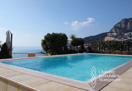 Memmo Center - Monaco - Appartement familial avec piscine privative