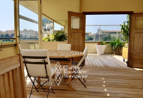 MAGNIFICO ATTICO SUL PORTO DI MONACO