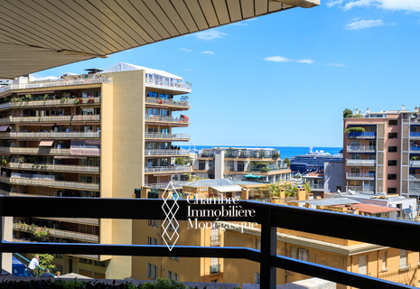 EXCLUSIVITÉ LUXUEUX   2P 76 M²  PRESTATIONS HAUT DE GAMME VUE PORT ET ROCHER  DOUBLE BOX