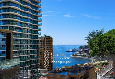 MONOLOCALE DI LUSSO CON 2 CAMERE DA LETTO - MAGNIFICA VISTA SUL MARE E SULLA SPIAGGIA - AMPIA TERRAZZA COPERTA