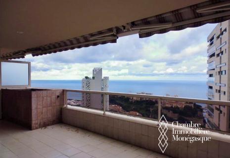 3/4 room apartment with fantastic sea view