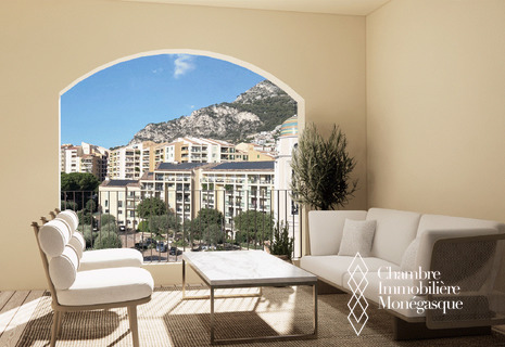 Fontvieille - Donatello: Reunification Project of two 2 Bedroom Apartments with Parking & Cellar