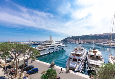 EXCEPTIONAL 4 ROOMS FACING THE PORT OF MONACO
