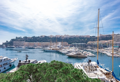 EXCEPTIONAL 5 ROOMS FACING THE PORT OF MONACO