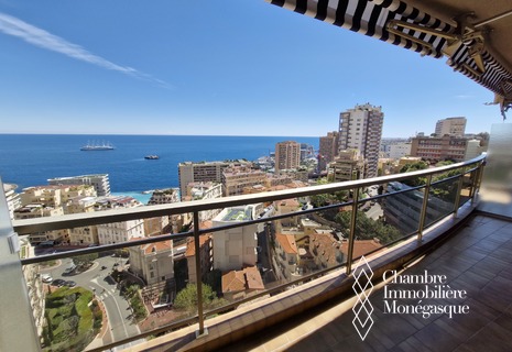 ANNONCIADE - 1 BEDROOM FLAT PANORAMIC SEA VIEW