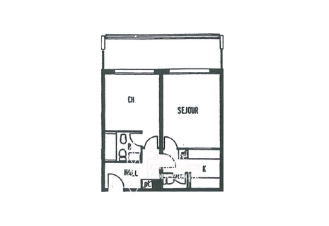 Carré d'Or, 2 pièces à rénover
