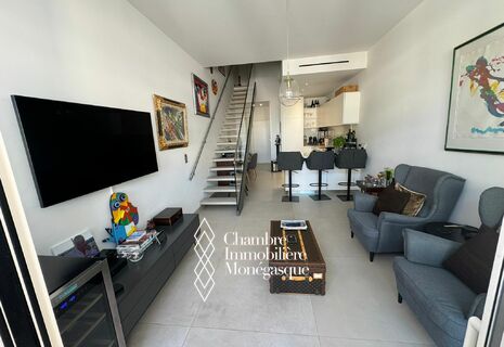 Condamine / Stella / 2-room duplex apartment with terrace
