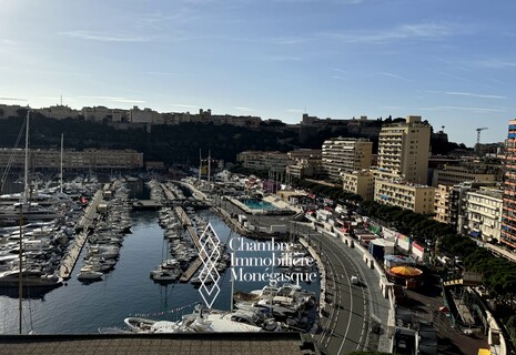 3 Rooms with Port and Monaco Ville view