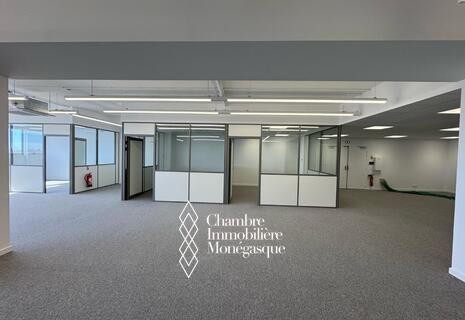 Spacious new office | Fontvieille | Sea view | 293m2