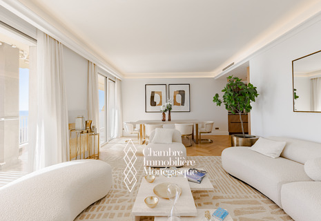 LES ABEILLES – EXCEPTIONAL 2 BEDROOM APARTMENT FURNISHED WITH SEA VIEW
