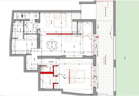 4-room fully renovated apartment with luxurious amenities - Carré d'Or