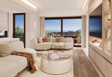 LUXURIOUS 4 ROOM APARTMENT MONTE CARLO - RIVIERA PALACE