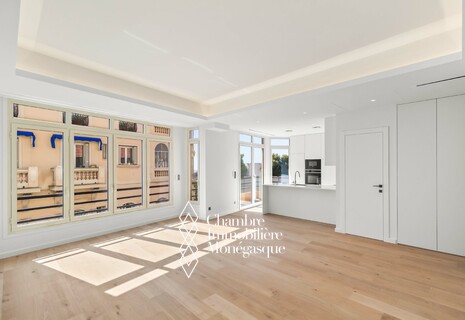 Boulevard de Belgique: 2 bedroom apartment entirely entirely refurbished. Law 887