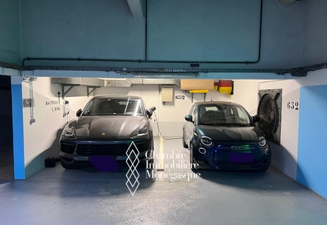 Large parking pour 2 voitures