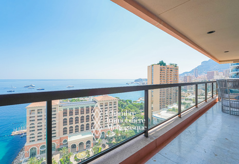 MONTE CARLO SUN - 3 PIÈCES RÉNOVÉ - VUE MER
