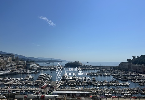 SHANGRI-LA: FOR RENT 4P- PANORAMIC PORT VIEW - TERRACE