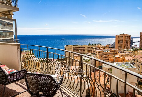 Comfortable 1 bedroom apartment with a nice sea view