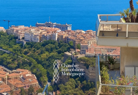 Ampio appartamento di 4 locali con vista panoramica su Monaco