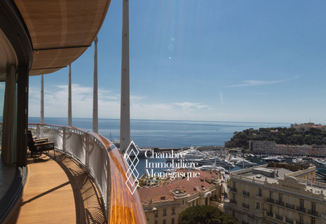 4-bedrooms duplex apartment in most prestigious address of Monaco, the One Monte-Carlo