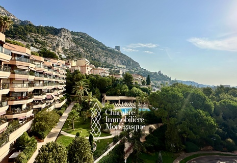MONTE CARLO SUN AMPIO APPARTAMENTO DI 2 LOCALI CON GIARDINO