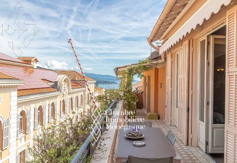 RARO ! ECCEZIONALE APPARTAMENTO DUPLEX PIENO DI FASCINO A MONACO-VILLE VICINO AL PALAZZO DEL PRINCIPE