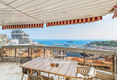 Rare Full-Floor Apartment with Expansive Terrace and Breathtaking Views over Monaco and the Sea