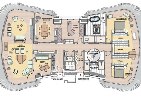 Carré d'Or / One Monte Carlo / Exceptional duplex