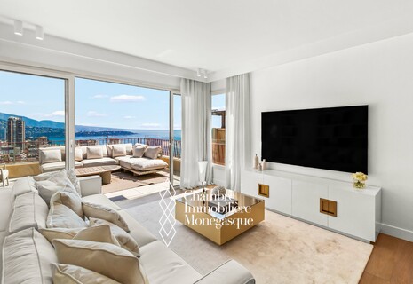 Le Bettina : Penthouse Duplex avec Piscine Privée et vue Panoramique sur la Principauté