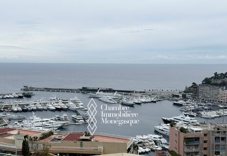 Superbe 3 pièces avec vue panoramique sur le Port de Monaco