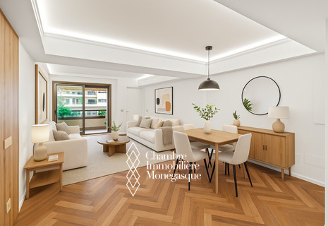 Condamine: new 3-room apartment with parking