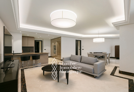 Exclusive sale large brand new 3-room apartment Villa Ninetta Moneghetti Monaco