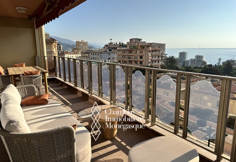 MONACO RIVIERA PALACE REFURBISHED FURNISHED MIXTE 4 ROOMS