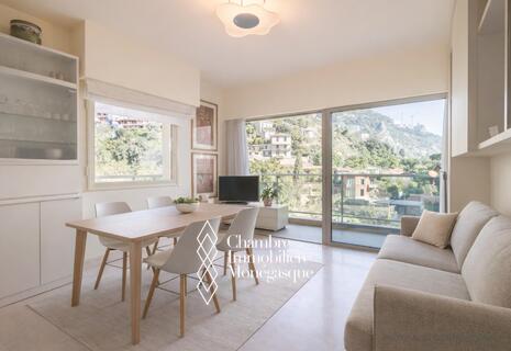 Deux pièces vue dégagée sur la ville et montagne