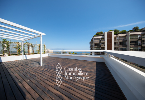 PENTHOUSE MODERNE, IMMENSE TERRASSE AVEC VUE SUR LA MER