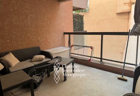 MONTE CARLO SOLE / STUDIO CON TERRAZZA / CANTINA e PARCHEGGIO