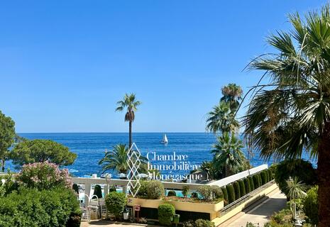 Bel bilocale nel quartiere di Fontvieille | Vista mare