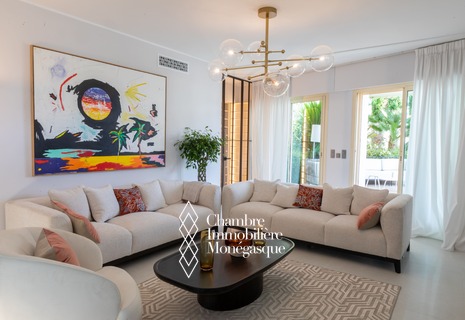 LUXUEUX 4 PIÈCES AVEC TERRASSE D'EXCEPTION ET FINITIONS HAUT DE GAMME, VENDU MEUBLÉ