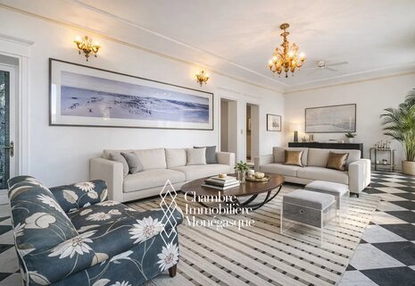 Monte-Carlo - Résidence Bourgeoise 6 Pièces avec jardin privé