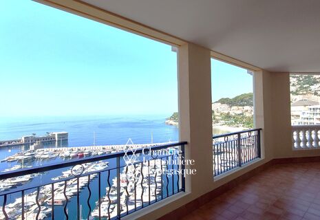 5 pièces au Memmo Center à Fontvieille avec belle vue.