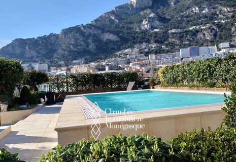 Superbe appartement d’exception, vue mer imprenable, port et Cap-d’Ail.