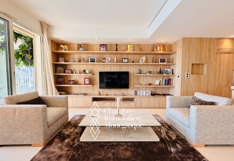 Eden Star, a charming three-room flat with views of Fontvieille