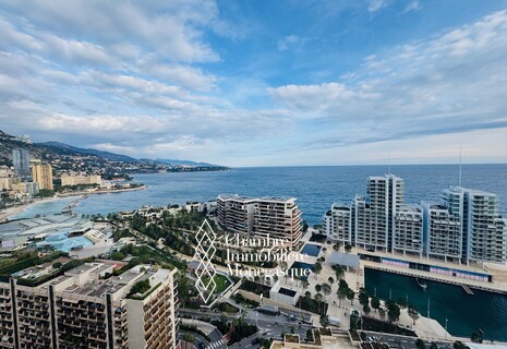 Location appartement 3/4 pièces vue mer, Monaco