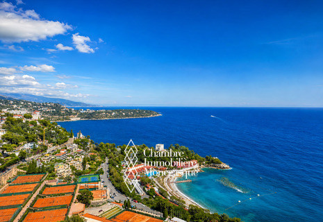 Parc Saint Roman – Top-floor duplex with three bedrooms and sea views