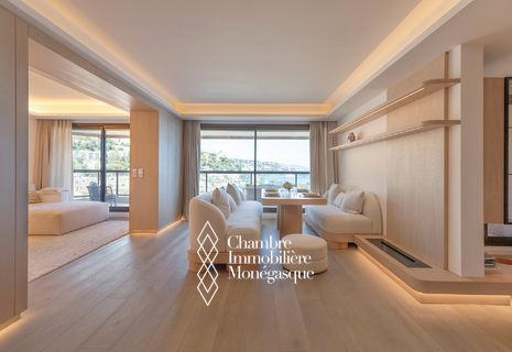 Sole Agent : Luxuriously furnished 2-bedroom apartment near Larvotto Beach